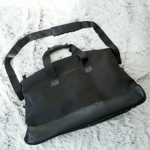 Calvin Klein Travel Bag Black Canvas